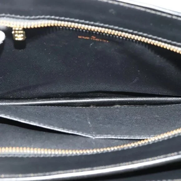 LOUIS VUITTON Epi Angian Shoulder Bag 2way Black